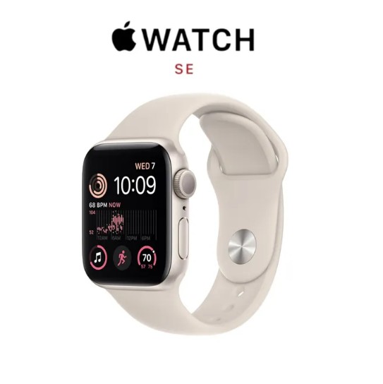 Apple 애플워치 SE 2세대 40mm GPS 알루미늄 S/M 스포츠밴드 최저가