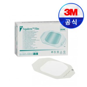 3M 테가덤 방수 밴드 멸균 투명 의료용 테이프 반창고 드레싱 밴드 1624W 100매