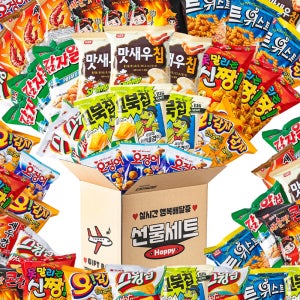 과자선물세트 간식 박스 꾸러미 대용량 학생 교회 사무실 미니스낵