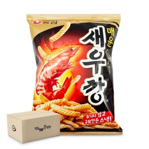 농심 매운 새우깡 90g (1박스-20개)