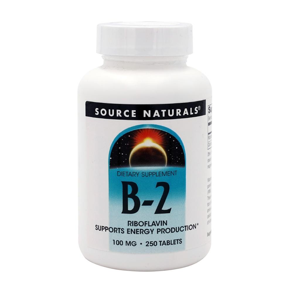 소스네츄럴 <b>비타민</b>B2 <b>리보플라빈 비타민</b>B 100mg 250정