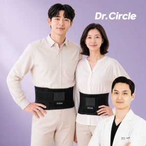 닥터써클 허리보호대 얇은 허리 복대 디스크 지지대 밴드 헬스 리프팅 다이어트 복압 벨트