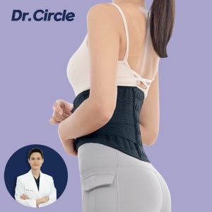 닥터써클 허리보호대 얇은 허리 복대 디스크 지지대 밴드 헬스 리프팅 다이어트 복압 벨트