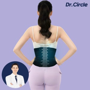 닥터써클 허리보호대 얇은 허리 복대 디스크 지지대 밴드 헬스 리프팅 다이어트 복압 벨트