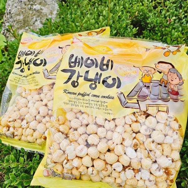 껍질을 두번 벗겨 까끌함 없이 달콤 빠삭한 베이비 강냉이 130g 4봉 10000