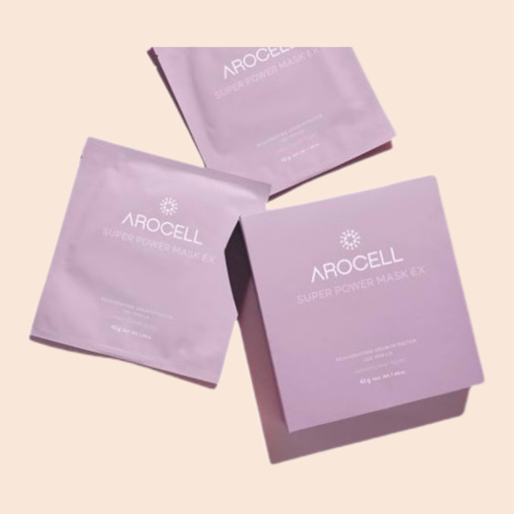 콜라겐 마스크팩 <b>히알루론산</b> 아로셀 수퍼파워 마스크 EX 1박스(4매)