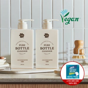 그린핑거 퓨어 젖병&주방세제 액상형 500ml
