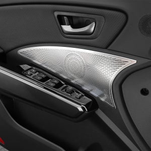 티볼리 튜닝 용품 도어 스피커 커버 몰딩 스테인레스