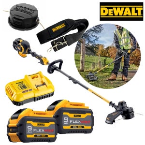 DEWALT 충전예초기 M5713-302 (60Vmax 3.0Ah x2팩) 예초기 잔디깍이