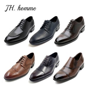 JH.HOMME 발 편한 소가죽 남자 구두 더비슈즈 정장 수제화