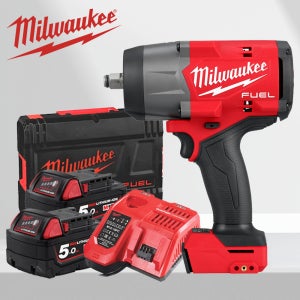 밀워키 하이토크 임팩트 렌치3 배터리세트 M18 FHIW2F12-502X 18V