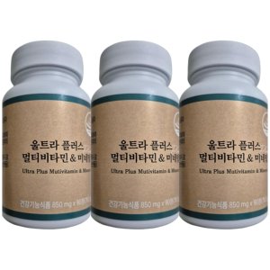 3통 여에스더 울트라 플러스 멀티비타민 & 미네랄 울트라화이토 닥터에스더