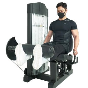 [25스포츠] 듀얼 레그 익스텐션&레그컬 하체 근력운동 홈짐