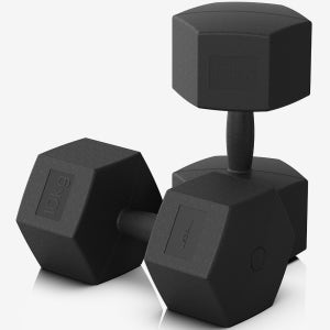 이고진 육각 덤벨 아령 10kg 2개 홈트레이닝 헬스장 크로스핏 근력 운동