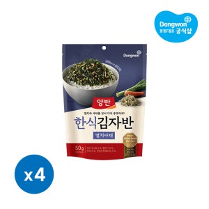 동원 양반 한식 김자반 멸치야채 50g 4봉