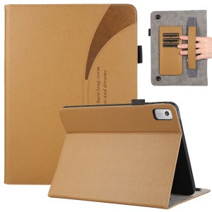 레노버 탭 M10플러스 3세대 10.6 125FU 128FU 128XU 솔리드 거치대 가죽 태블릿 케이스