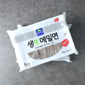 면사랑 생메밀면 메밀생면 소바면 모밀면 국수 메밀면 메밀국수 업소용 1kg, 10개