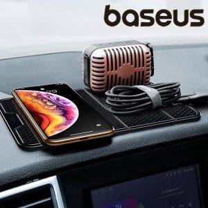 베이스어스 차량용 논슬립패드 미끄럼 방지 패드 대쉬보드 실리콘 패드