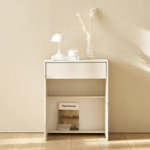 메종드꼼마 모모 수납 화장대 600 슬림 틈새 수납 화장대