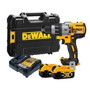 디월트 DCD996P2 충전 해머드릴 20V 5.0Ah 배터리 2개 세트