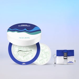 [슈퍼적립]에이지투웨니스 카밍 롱프로텍션 무기자차 선팩트 12.5g 본품+리필 SPF50+ 선쿠션 선크림 비건인증