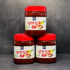 면사랑 냉면장 비빔장 냉면 비빔양념장 소스 업소용 2kg, 6개