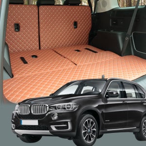 BMW X5 F15 트렁크매트 자동차 맞춤 차박매트 차박용품 퀄팅 가죽 오염 스크래치방지