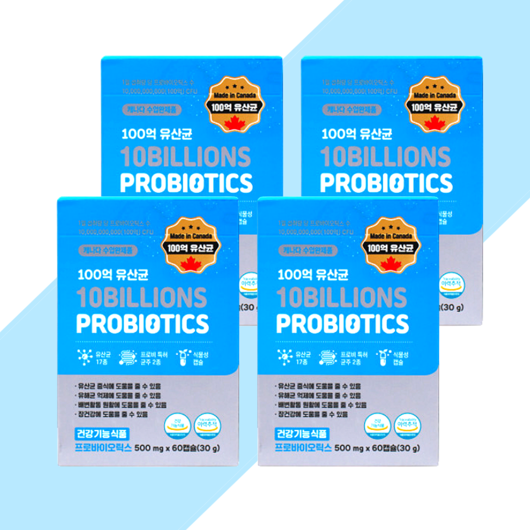 <b>GNM</b>자연의품격 100억 프로바이오틱스 4박스 유산균 <b>프락토올리고당</b> 조정석 프로비