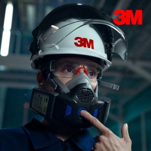 3M 방독면 HF-803SD 반면형 방독면체 남성용 대형
