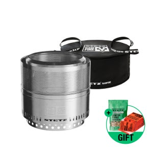 스테츠 램파이어 500 캠핑 화로대 메쉬망 감성 불멍 휴대용 바베큐그릴