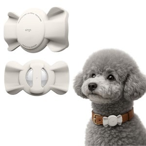 엘라고 강아지 고양이 에어태그 2세대 리본 펫 칼라 케이스