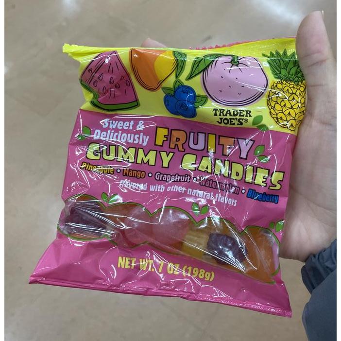 Trader Joe’s Fruity Gummy Candies 트레이더조 <b>프루티</b> 구미젤리 캔디 198g 8개
