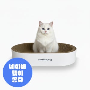고양이 대형 원형 보드형 침대 와이드 스크래쳐