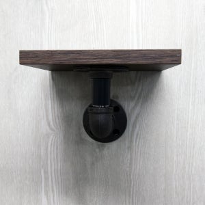 빈티지 파이프 벽 선반 브라켓 1단 미니 선반