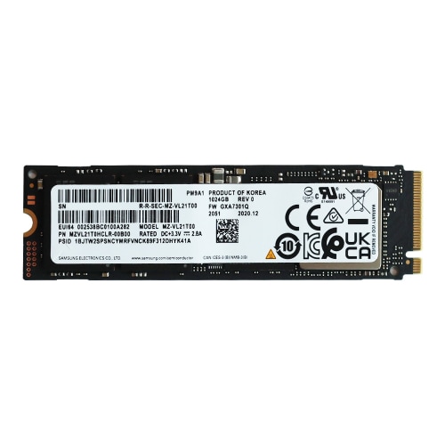 삼성전자 삼성전자 PM9A1 M.2 NVMe 벌크 (1TB)