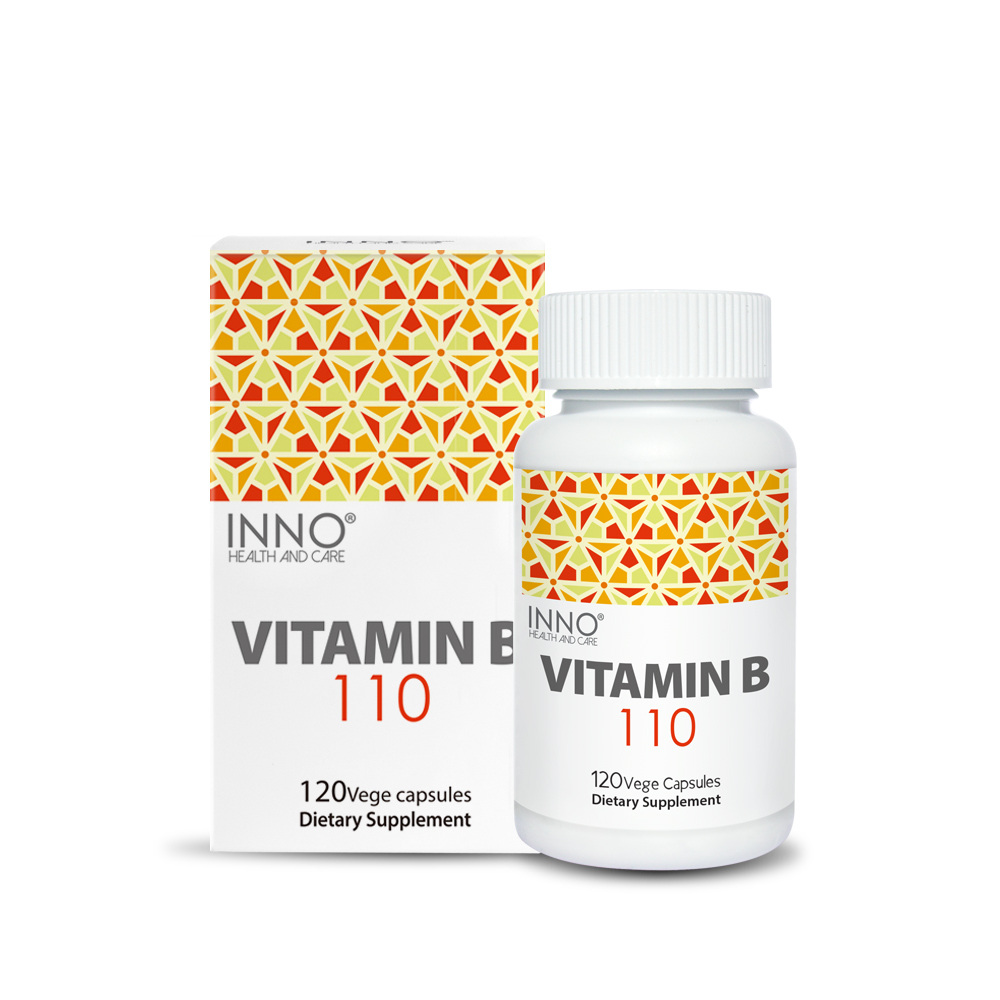 이노헬스 복합비타민B 110mg 항산화성분 식물성120캡슐