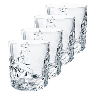 독일 나흐트만 스컬프쳐 언더락 365ml 4P 세트 온더락 양주잔 위스키잔