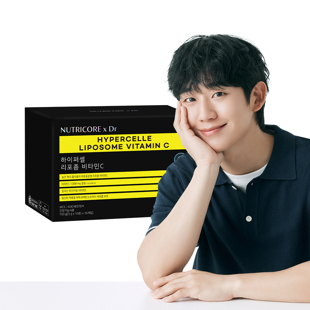 [5개월] 뉴트리코어 x Dr 하이퍼셀 리포좀 비타민C 1000 WCS 노케스템 150포, 1개