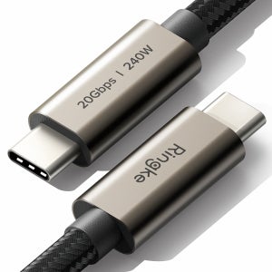 링케 240W C to C 3.2 Gen 2x2 USB-C타입 PD PPS 초고속 충전 케이블 1m