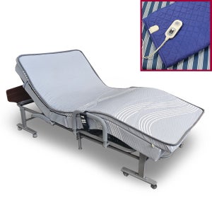 라꾸라꾸 이동식 공간활용 접이식 폴딩베드 등받이 전동침대 No8G 전기매트 포함