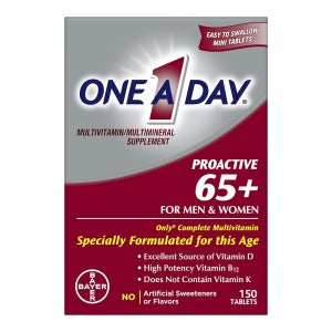원어데이 65세이상 멀티비타민 멀티미네랄 150정