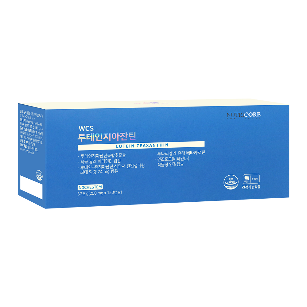[5개월] 뉴트리코어 루테인지아잔틴 식물성캡슐 30캡슐, 5개