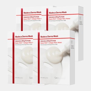 동국제약 센텔리안24 마데카 더마마스크 인텐시브 리프팅 포뮬러 10매 x 4박스 / 1일 1팩, 순면, 저자극, 리프팅 안티에이징 탄력 광채 수분 피부 보습에 도움