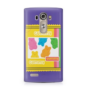 LG G3 케이스 젤리곰 퍼플