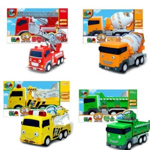 꼬마버스 타요 리틀 프랭크 토토 크리스 맥스 중장비 자동차 장난감 생일선물