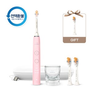 필립스 소닉케어 전동칫솔 올인원 세트 다이아몬드 클린 HX9914 핑크