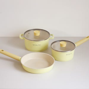 STOLTZ 슈톨츠 머랭 쿡웨어 IH 3종세트 (18편수+20양수+24팬)