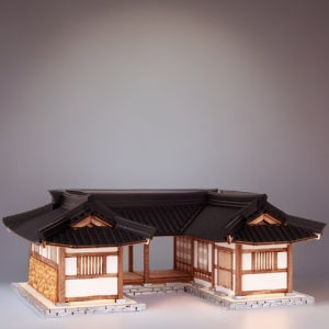 대청마루한옥 - 한옥모형,건축모형