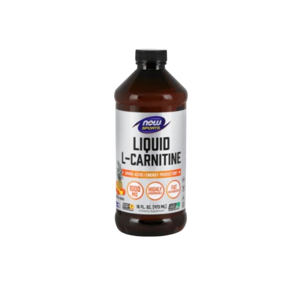 나우푸드 <b>리퀴드 L-카르니틴 1000mg</b> 트로피컬 펀치 비건 보충제 473ml 1개