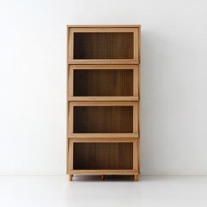 필몬 수납장 4문 B형 캄포어베니어